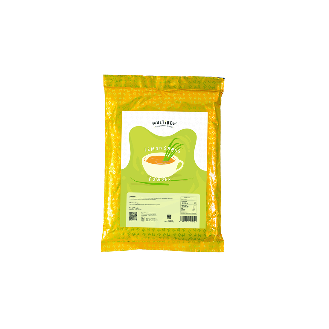 Multibev Powder 1Kg-Lemongrass
