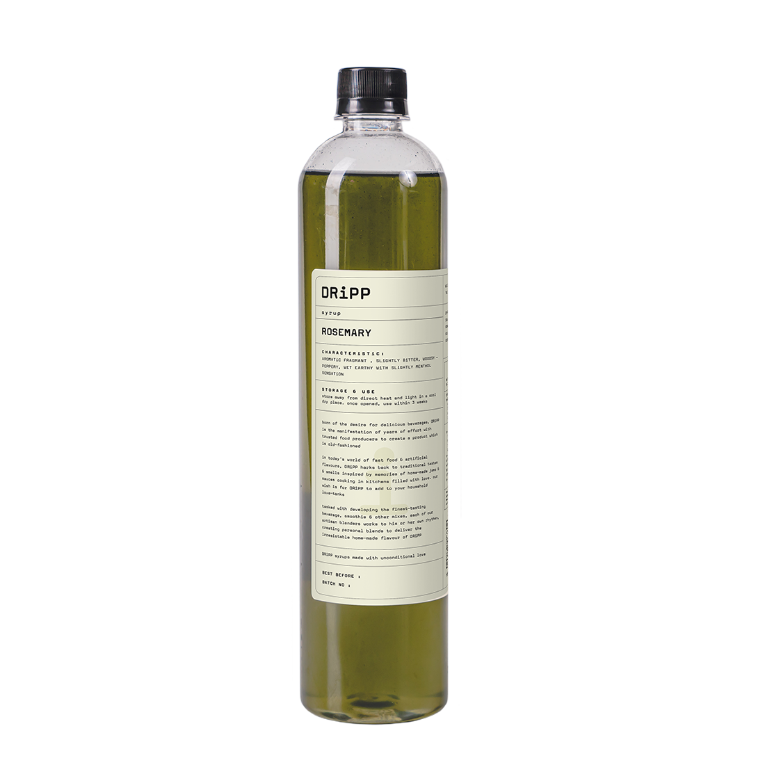 DRiPP Syrup 760ml-Rosemary