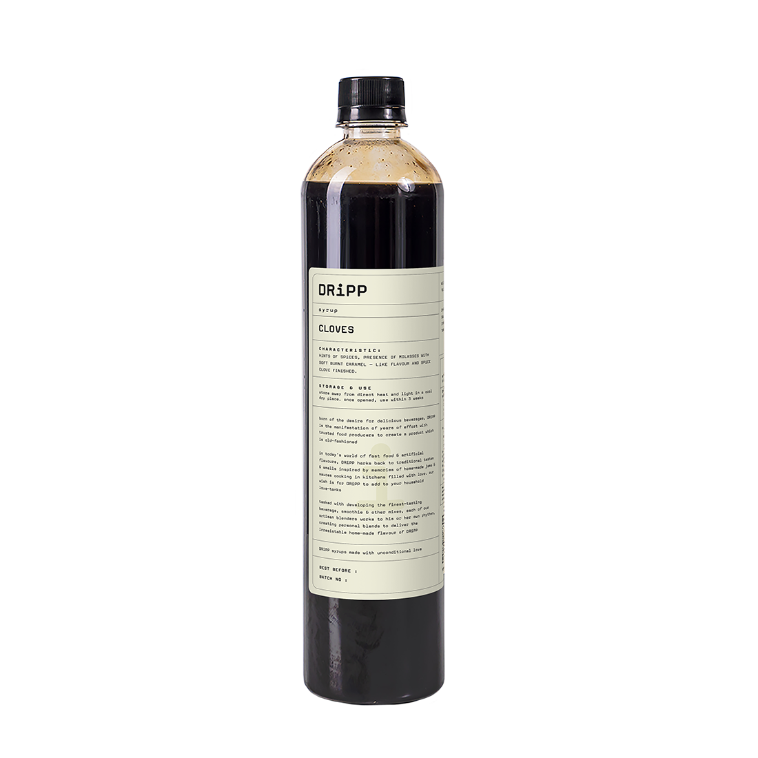 DRiPP Syrup 760ml-Clove