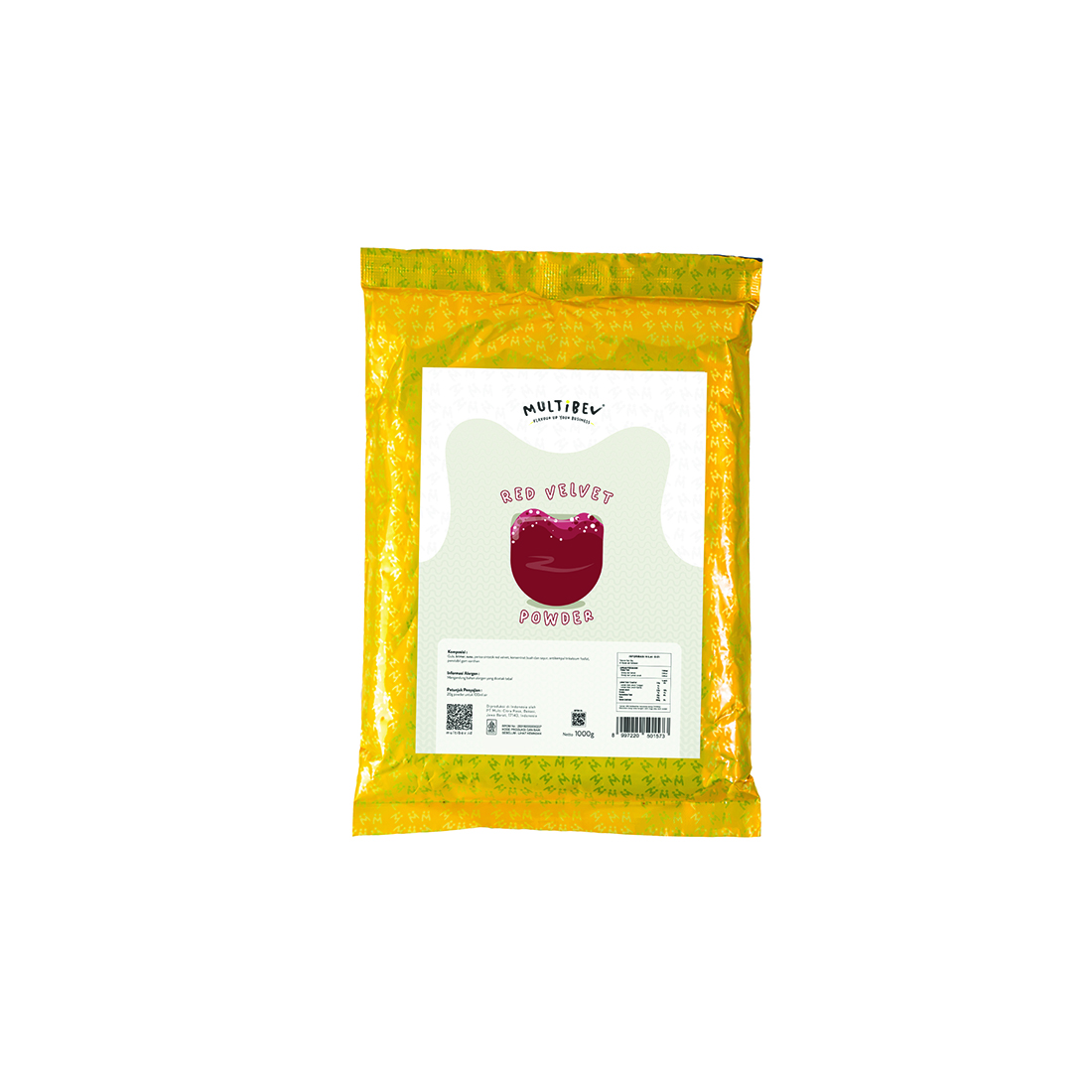 Multibev Powder 1Kg-Red Velvet