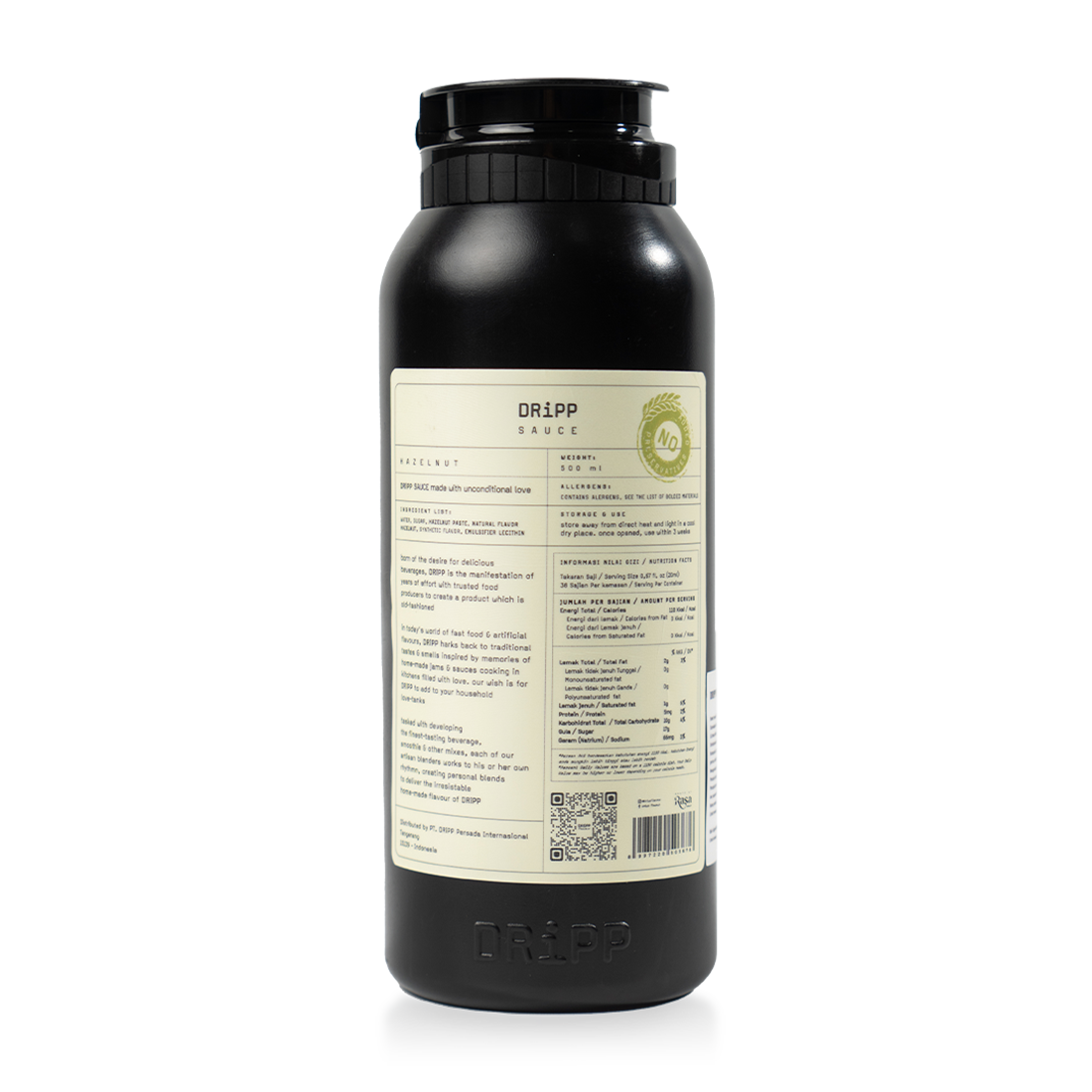 DRiPP Sauce 500ml-Hazelnut