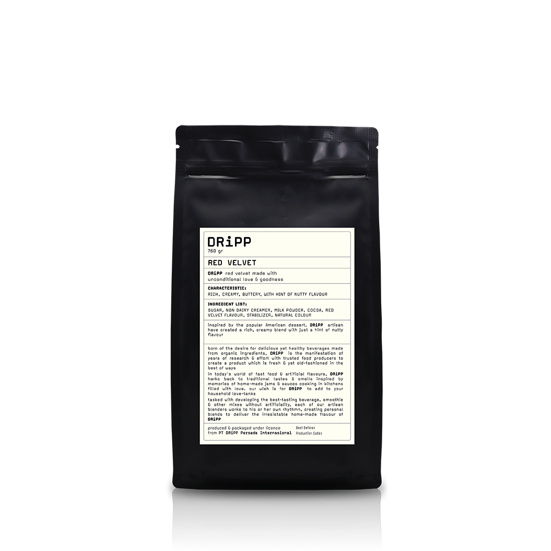 DRiPP Powder 760gr-Red Velvet
